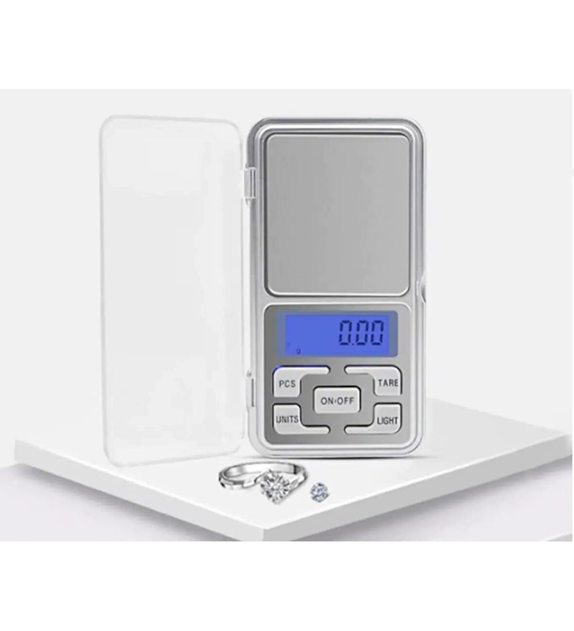 Dijital Hassas Elektronik Kuyumcu Cep Terazisi Tartı 200 Gr / 0.01 Gr