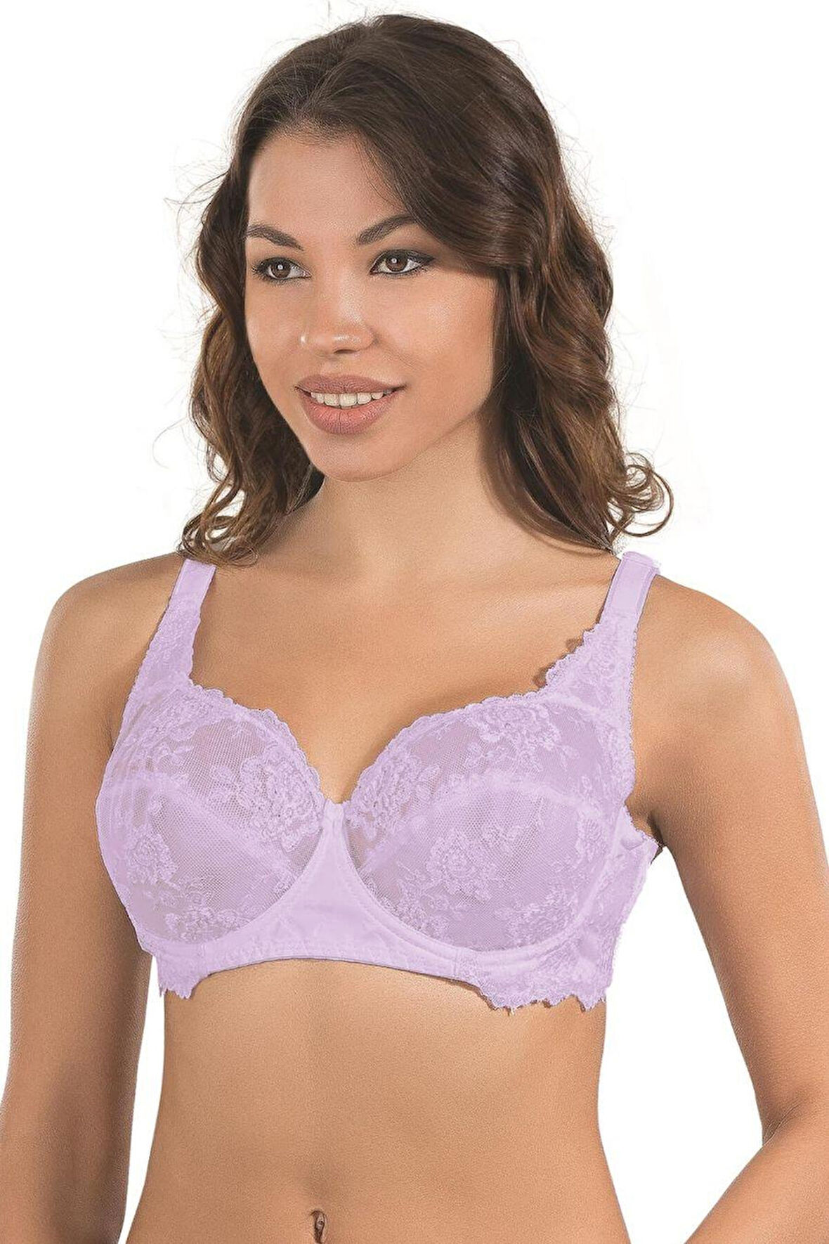 Lila Mı Emay 146 C Balenli Brode