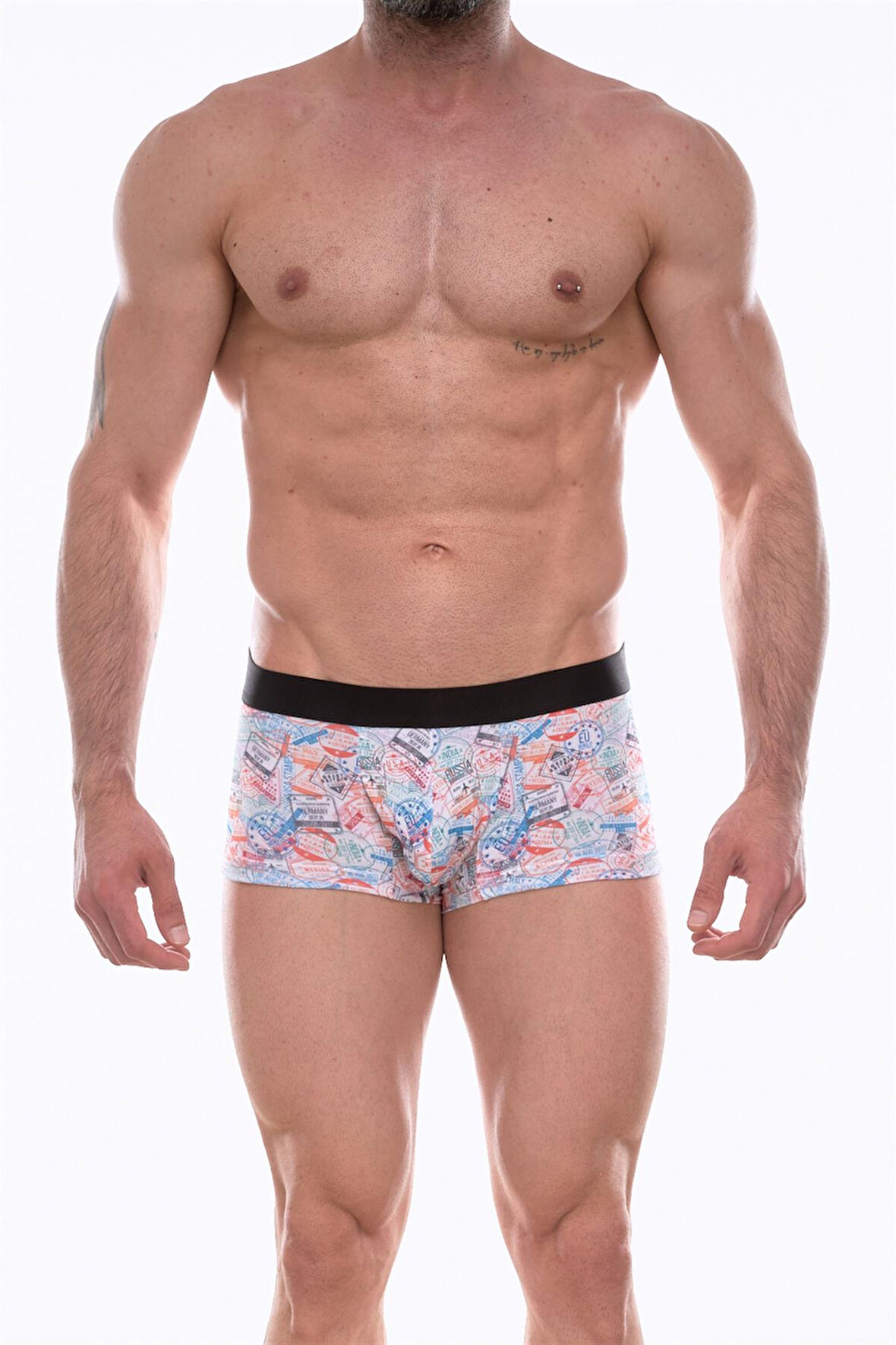 Erkek  Desenli Boxer