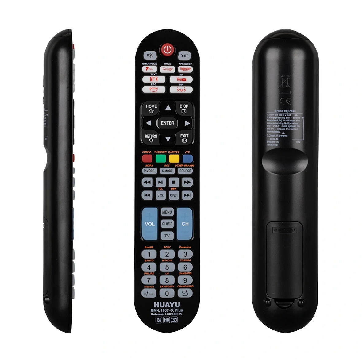 Rm-l1107+x Plus Unıversal Lcd Led Tv Kumanda