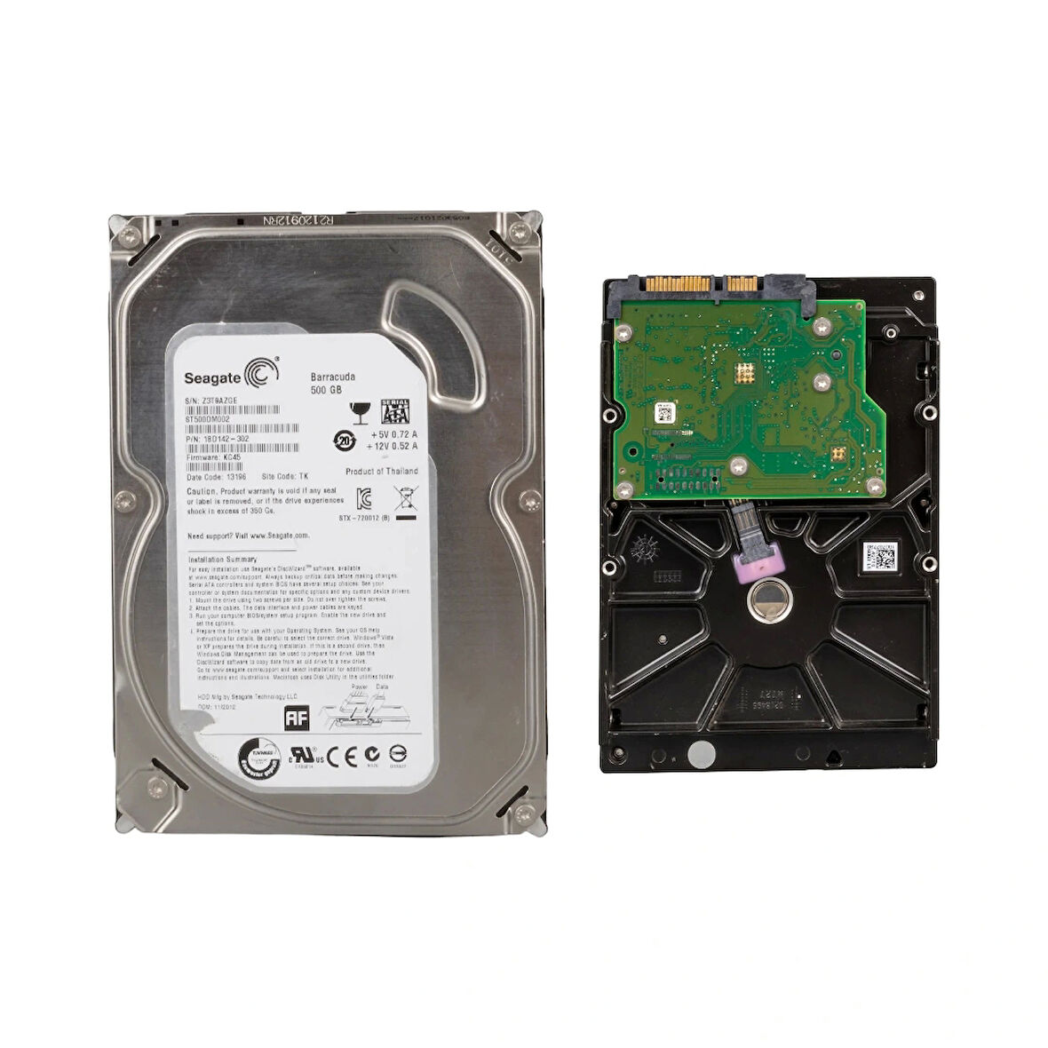 Seagate St500dm002 St 500 Gb Sata Harddisk Refresh