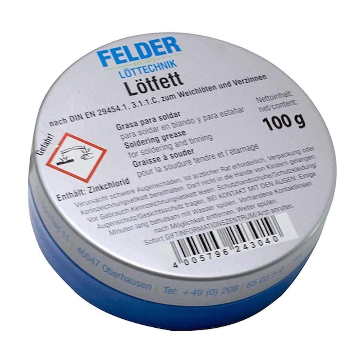 Lehim Pastası Lötfett 100 Gr