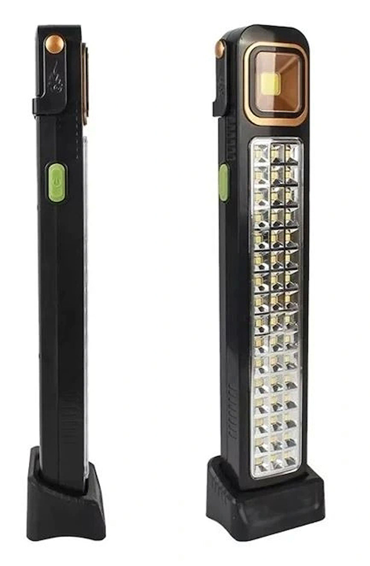 2 Watt Cob Led + 48 Ledli Solar Şarjlı Işıldak