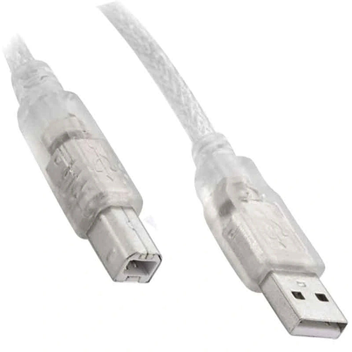 Usb Yazıcı Kablosu 5 Mt 2.0 Şeffaf Sl-u2005 * Ac-up05