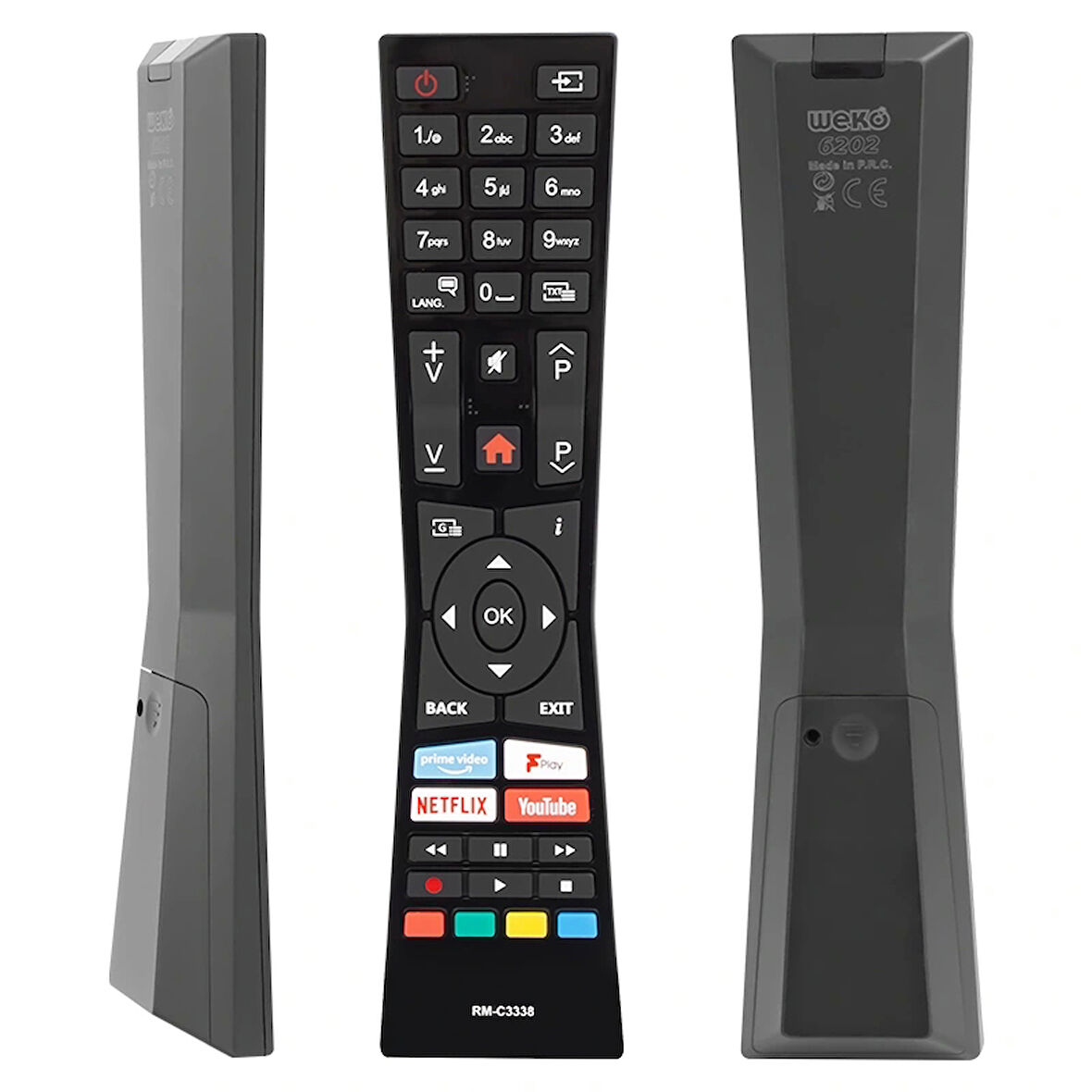 Vestel Rm-c3338 H0360a Netflıx-youtube-prıme Vıdeo Tuşlu Lcd-led Tv Kumanda