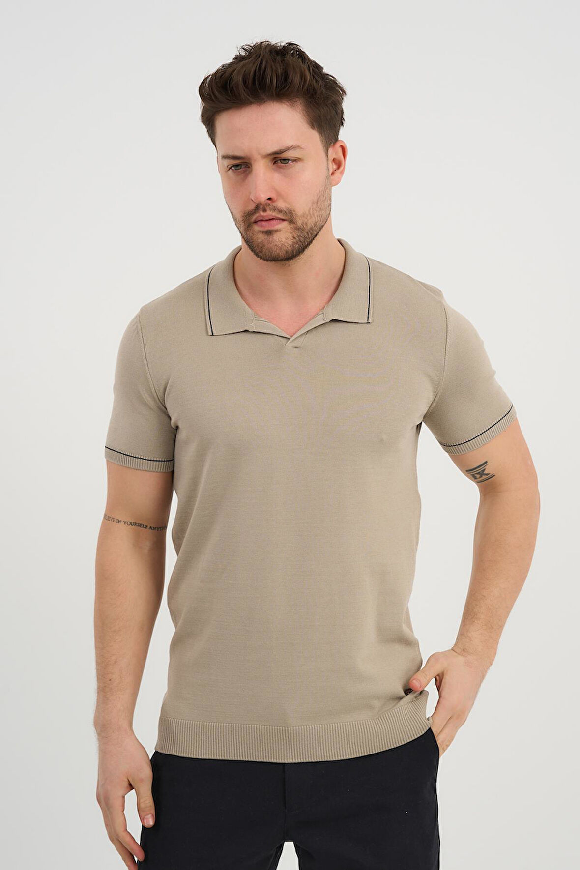 ALEXANDERGARDI Resort Yaka Triko T-shirt