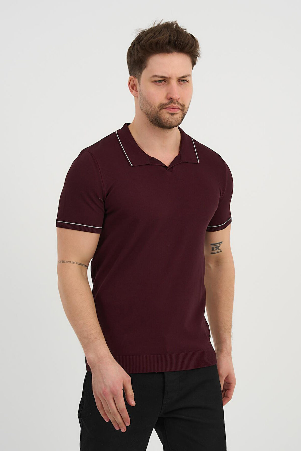 ALEXANDERGARDI Resort Yaka Triko T-shirt