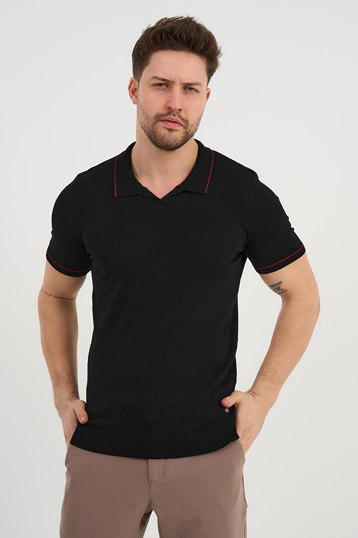 ALEXANDERGARDI Resort Yaka Triko T-shirt