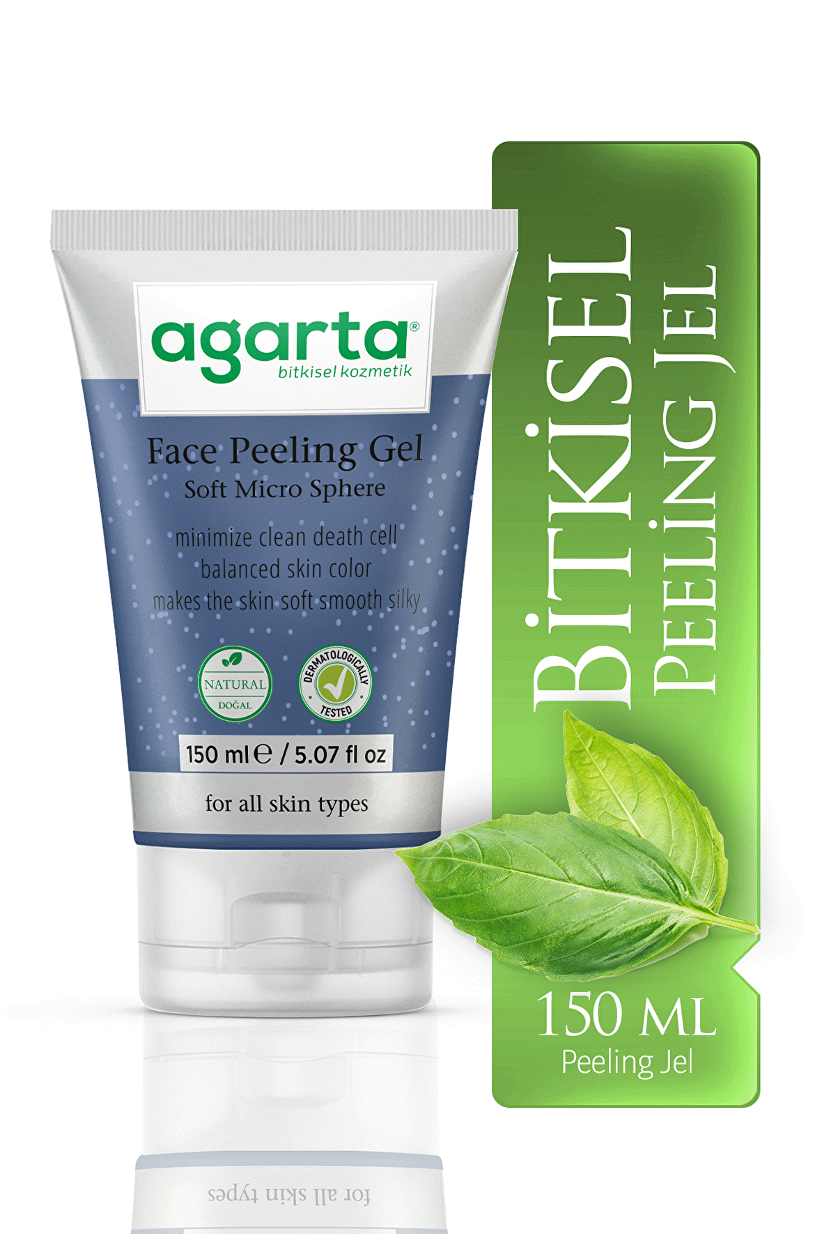 Agarta Doğal Peeling Cilt Temizleme Jeli 150 ml