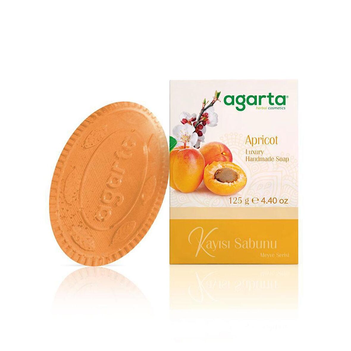 Agarta Doğal Kayısı Sabunu 125 g