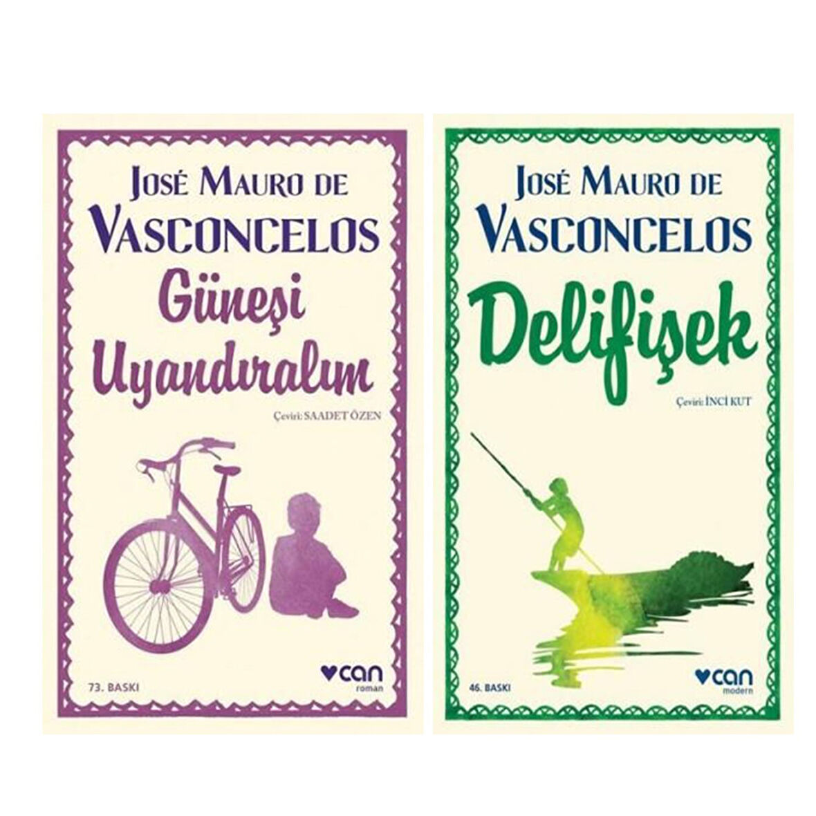 Can Yayınları Joe Mauro De V. Güneşi Uyandıralım ve Delifişek 2 Kitap Set
