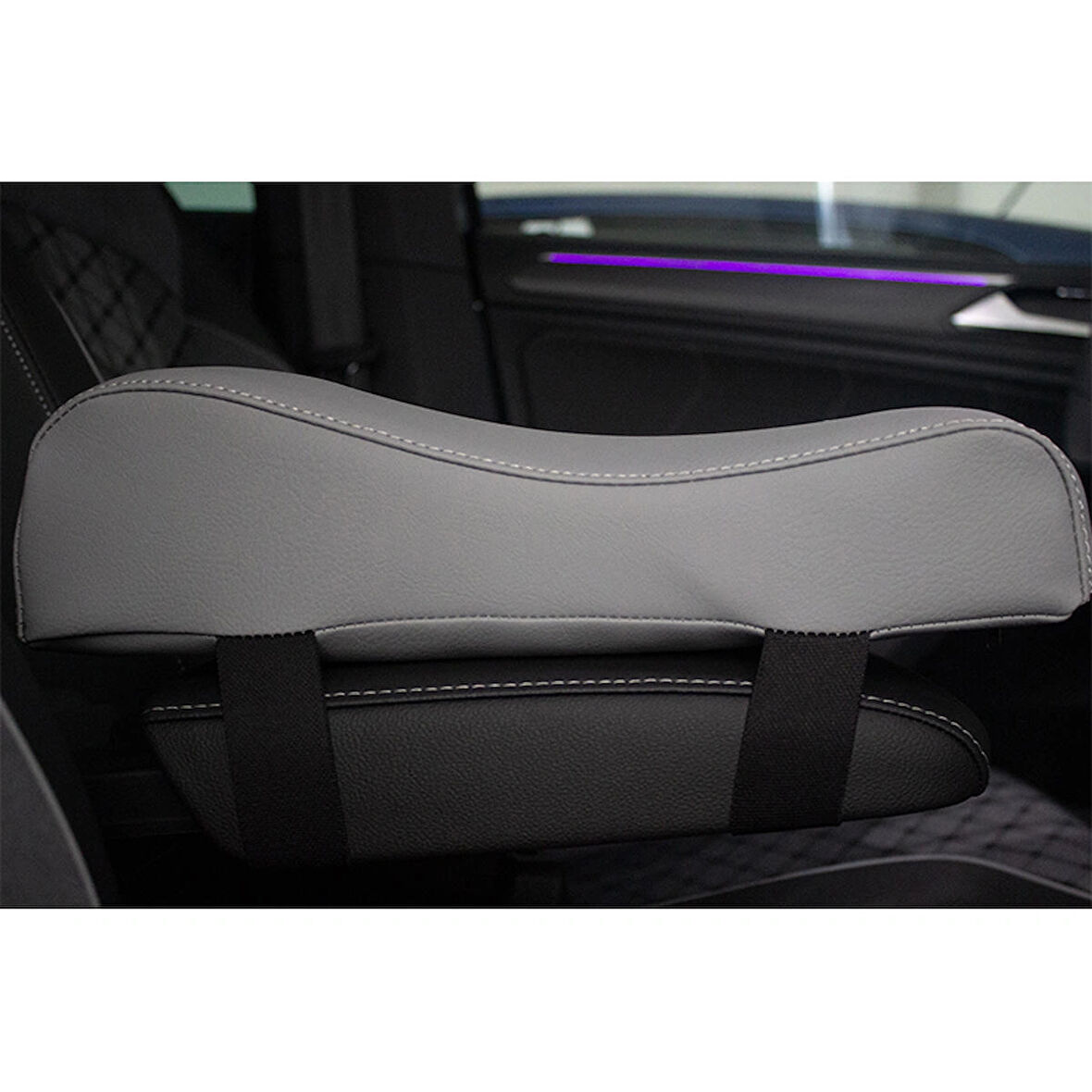 Fiat Egea Cross Uyumlu Oto Kolçak Yükseltici Kol Dayama Minderi İnce Model Gri