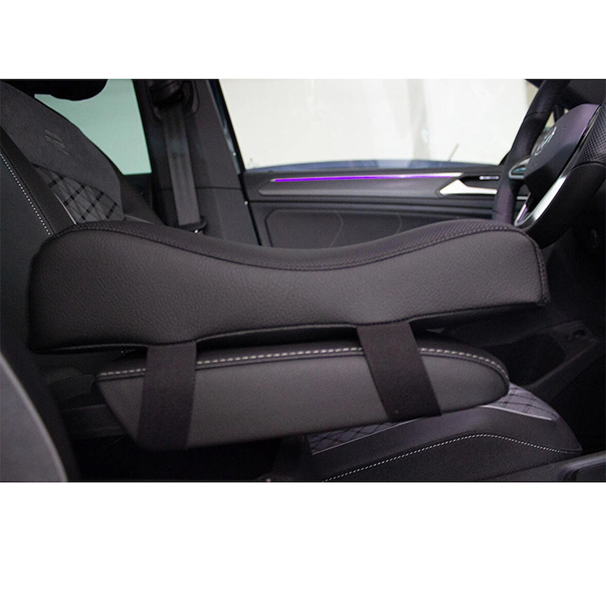 Renault Megane 3 Station Wagon Uyumlu Oto Kolçak Yükseltici Kol Dayama Minderi İnce Model Siyah