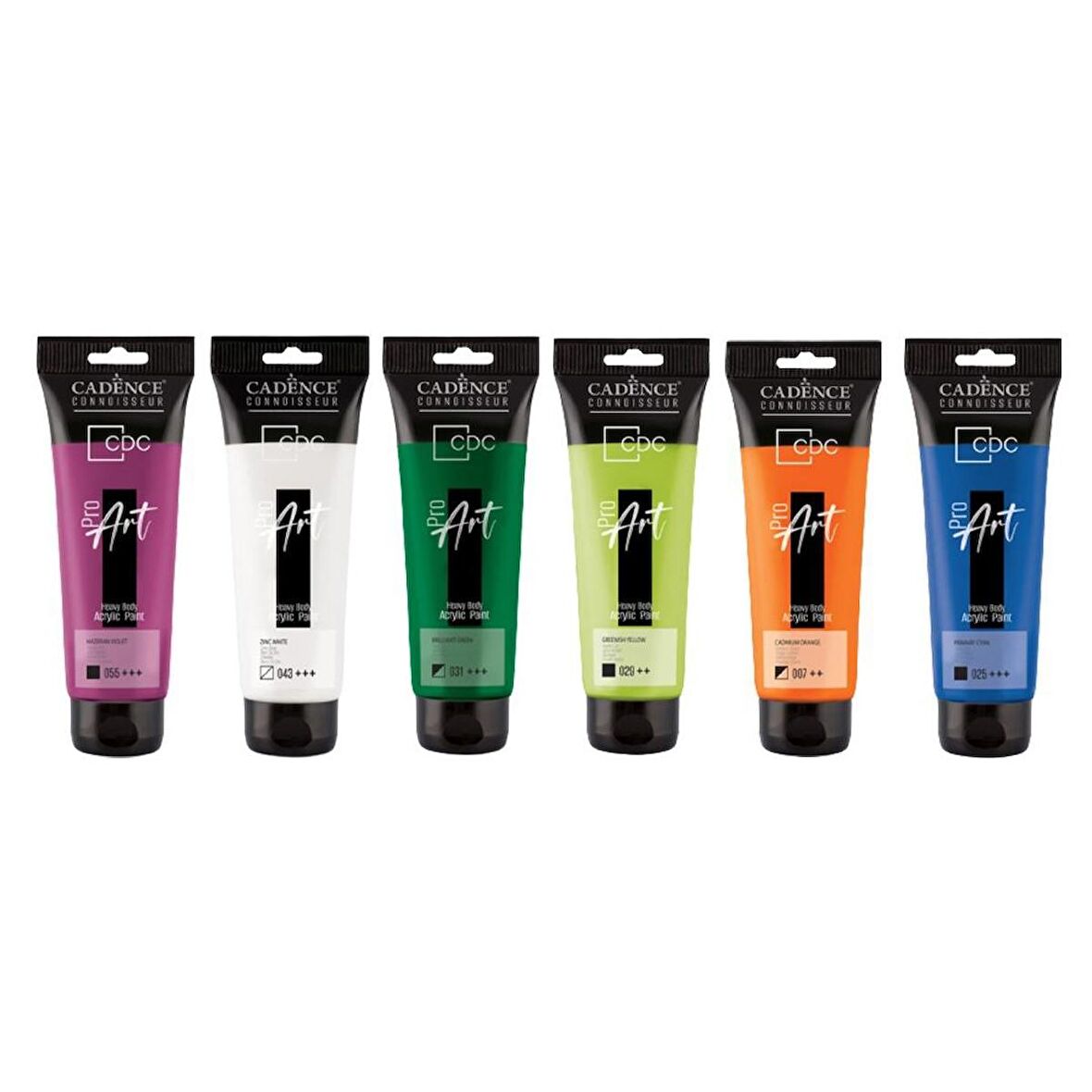 PROART HEAVY BODY PROFESYONEL AKRİLİK BOYA 6'LI SET