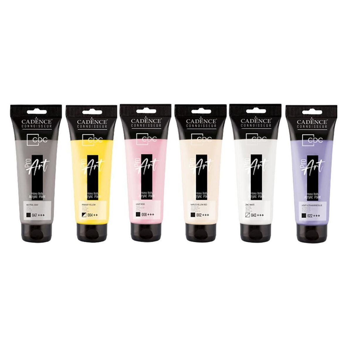 PROART HEAVY BODY PROFESYONEL AKRİLİK BOYA 6'LI SET