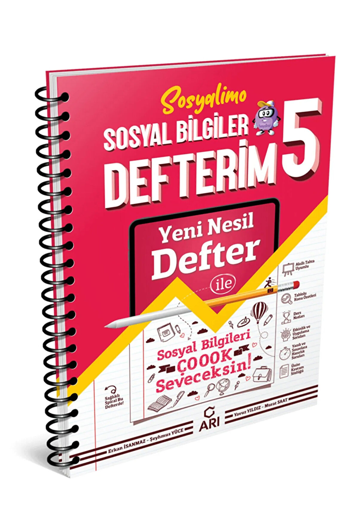 Sosyalimo Sosyal Bilgiler Defterim 5. Sınıf