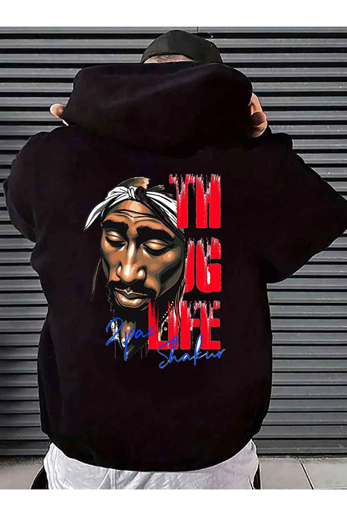 Unisex Kadın Erkek Kapüşonlu Kanguru Cepli Oversize Sweatshirt Hoodie The Ugly Life