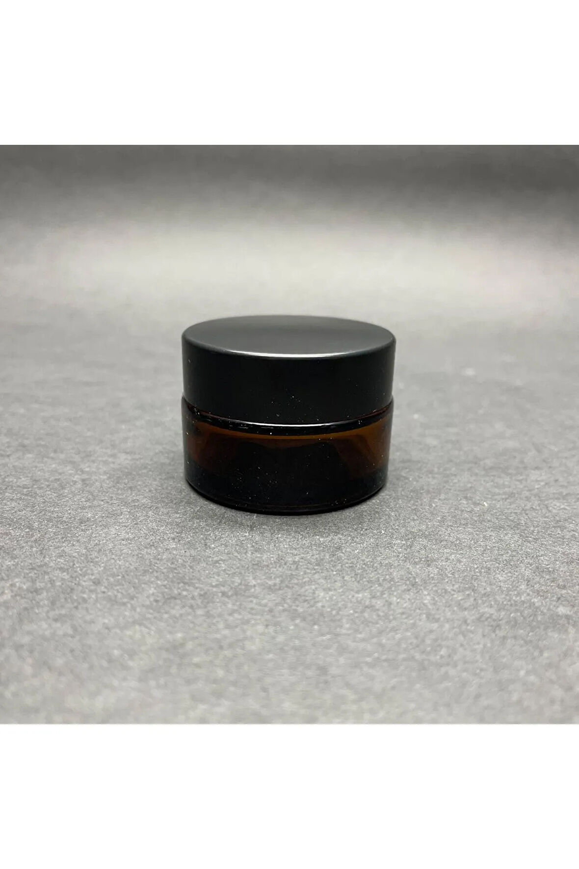 10 Adet 20 Cc Cam Amber Krem Kavanozu - Kapaklı Iç Contalı - Amber Mum Kavanozu