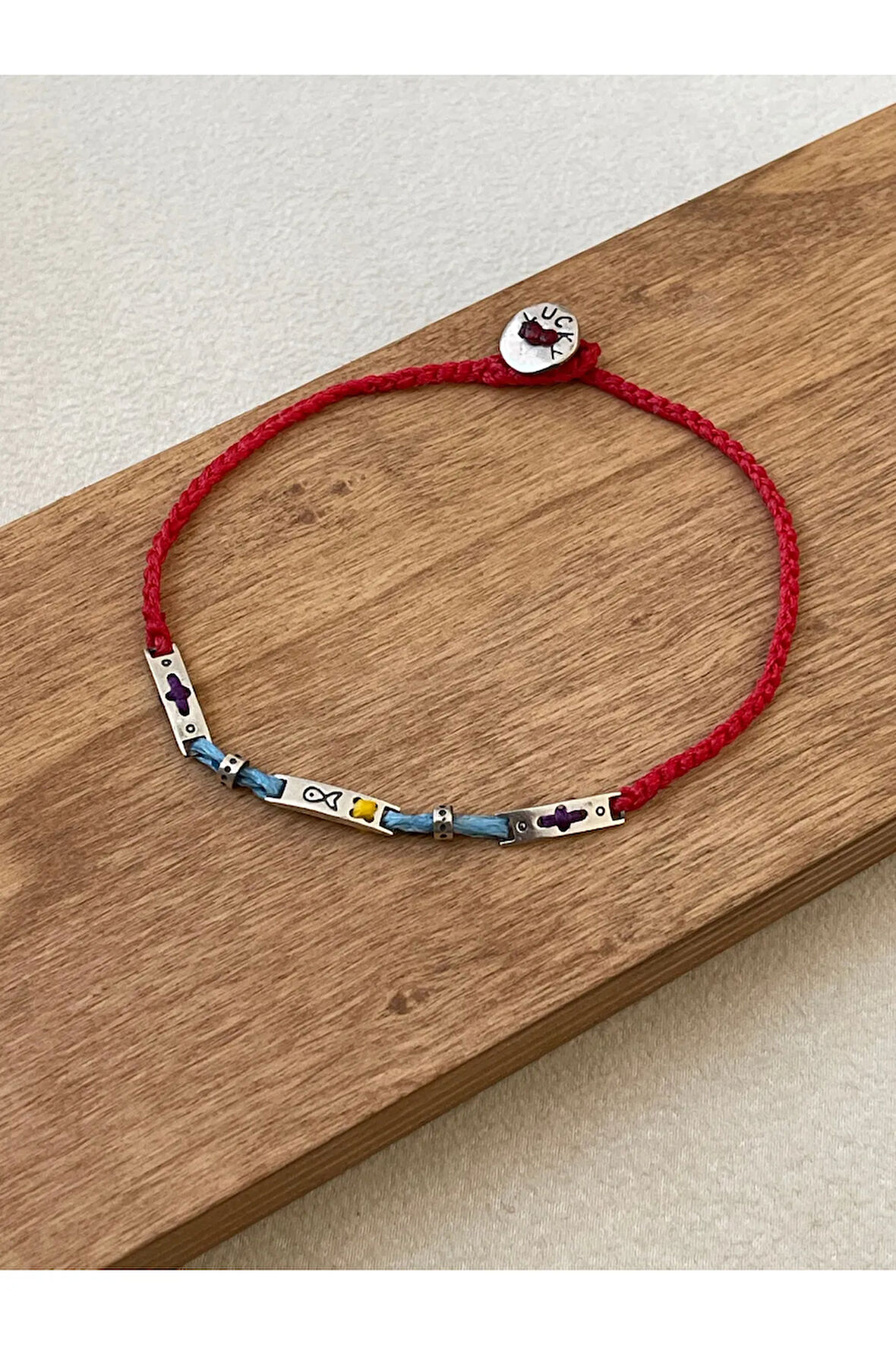 Ayarlanabilir 925 Ayar Gümüş Bileklik , Özel tasarım Örgülü Gümüş Bileklik ,Etnik DesenBileklik