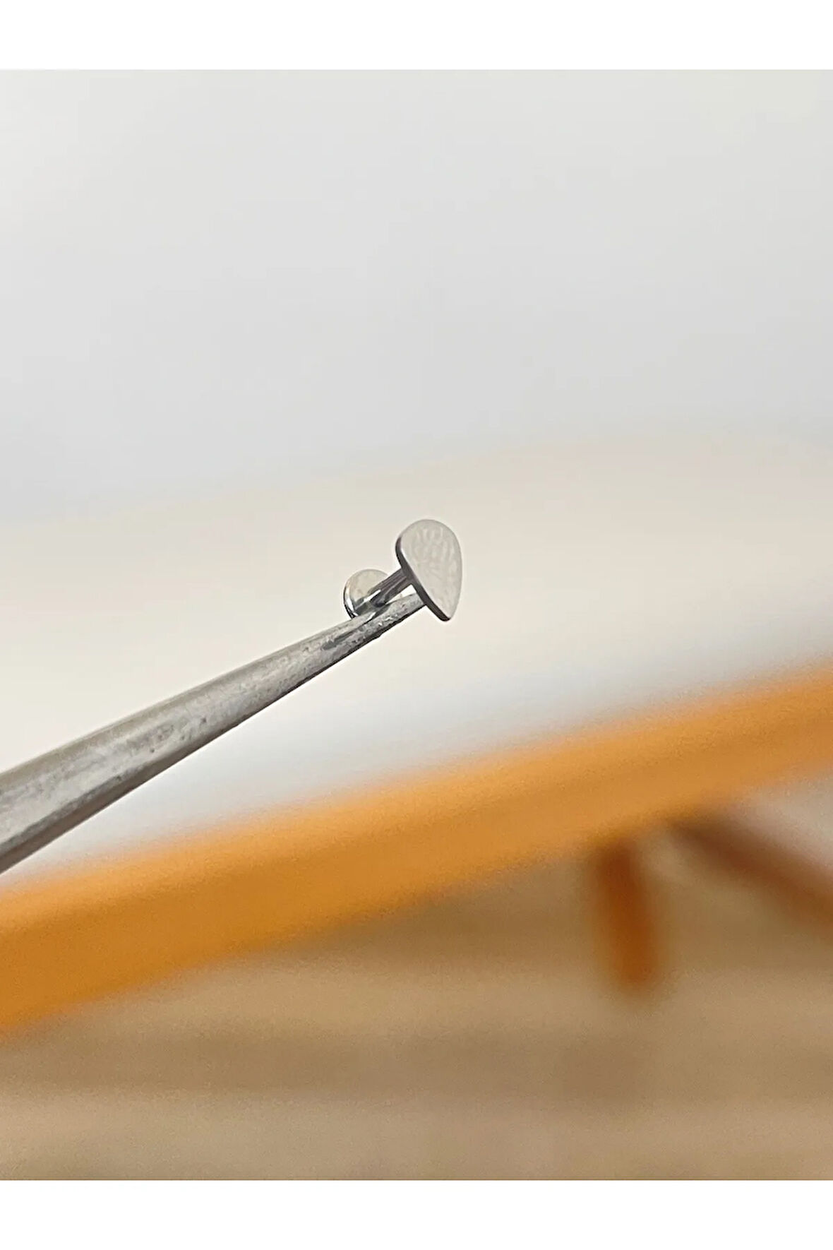 316 L Cerrahi Çelik Damla Model Conch Kıkırdak Helix Dudak Tragus Piercingi