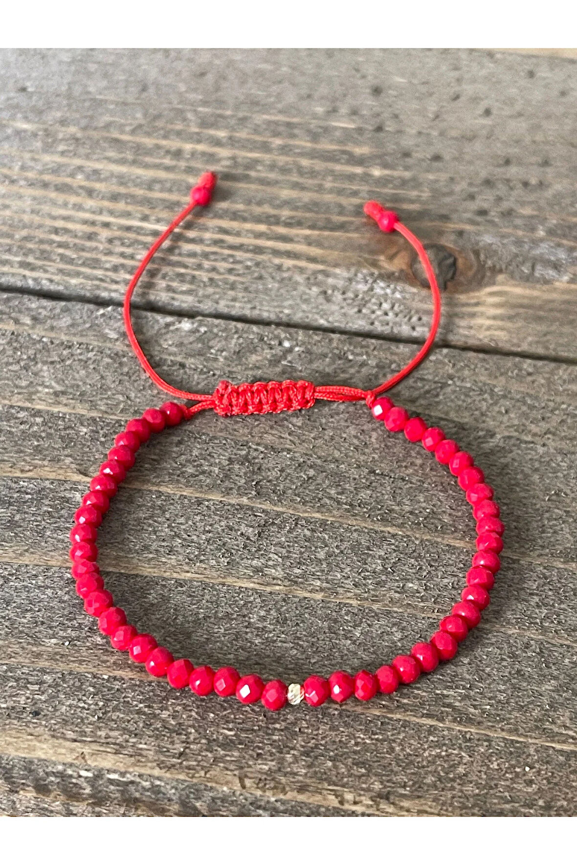 14 Ayar Altın Dorika Detaylı Kristal Taşlı Zarif Altın Bileklik