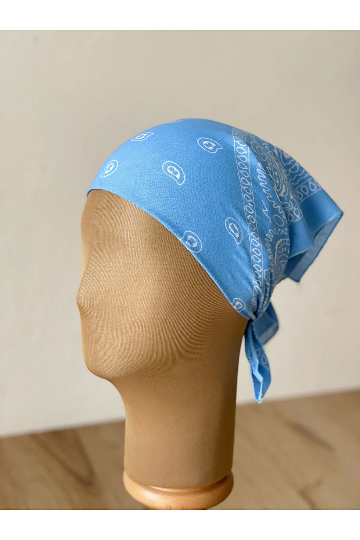 %100 Pamuklu Klasik Desen Unisex Bandana Renkli Bandana Etnik Desenli A Kalite Bandana