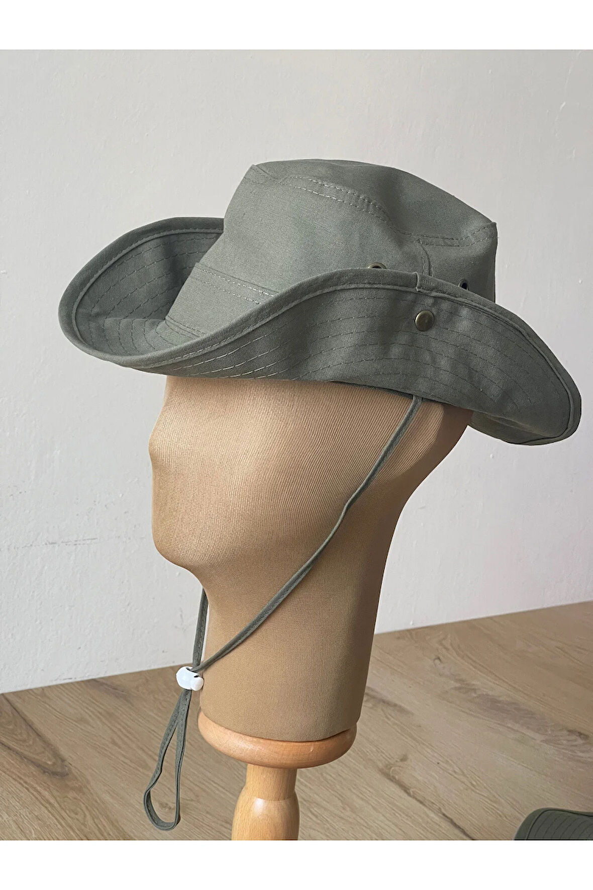 Yazlık Katlanabilir Safari Fötr Cotton Kovboy Şapkası