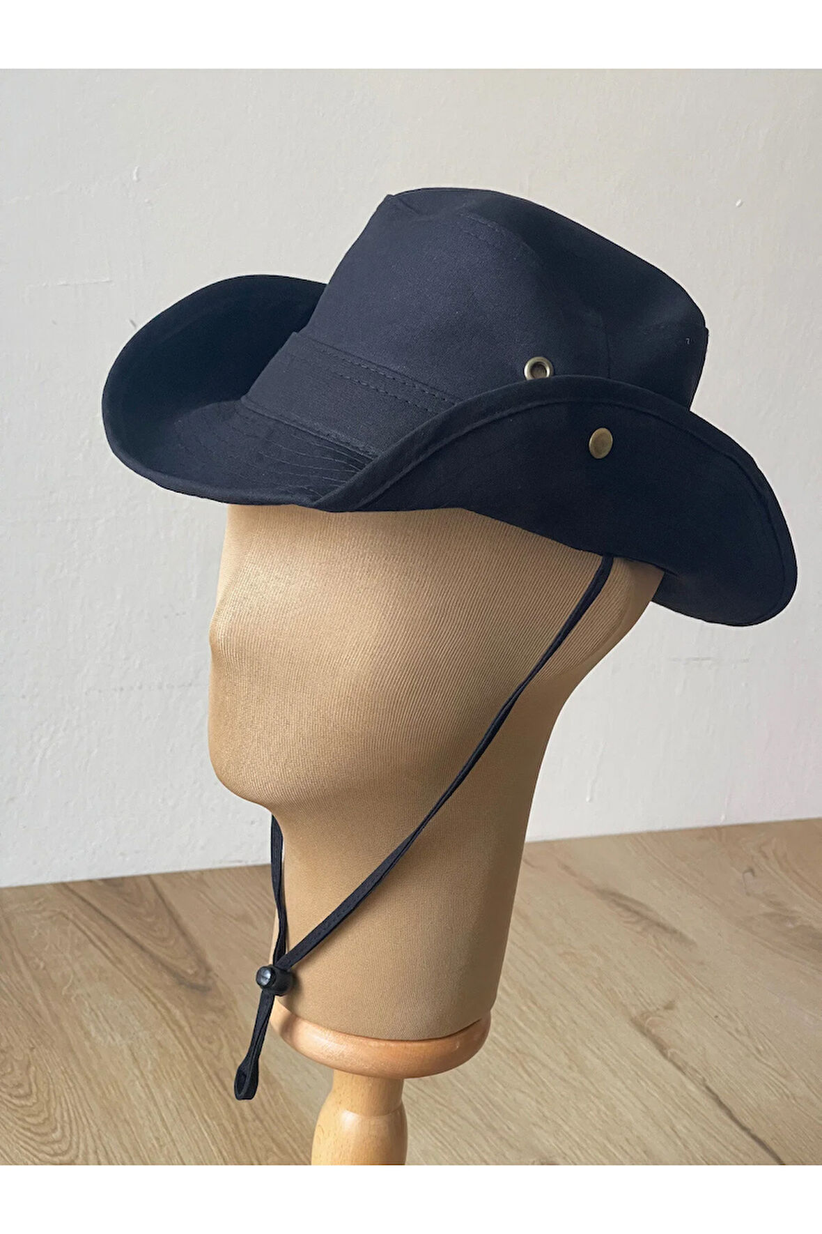 Yazlık Katlanabilir Safari Fötr Cotton Kovboy Şapkası