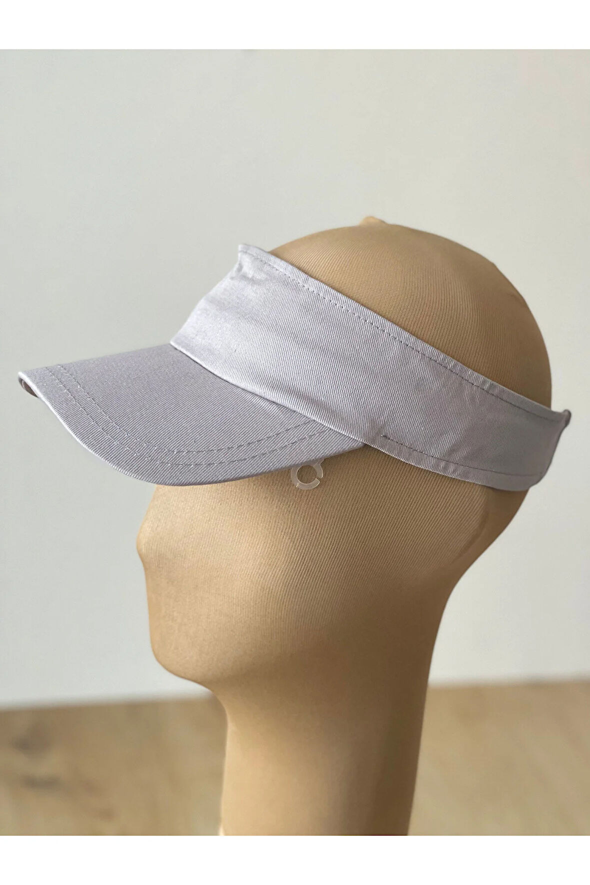 %100 Pamuk Sporcu Koşu Tenis Vizör Şapka Arka Kısmı Ayarlanabilir Unisex Vizör Şapka