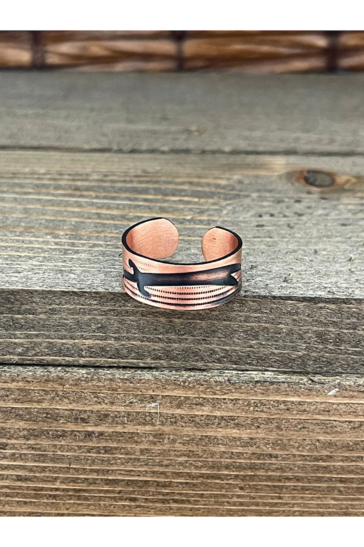 Ayarlanabilir Ölçü Saf Bakır Yüzük