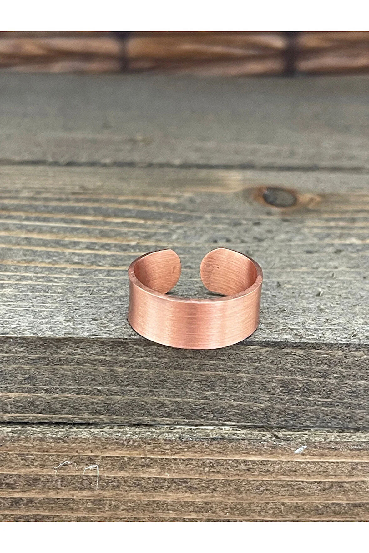 Ayarlanabilir Ölçü Saf Bakır Yüzük