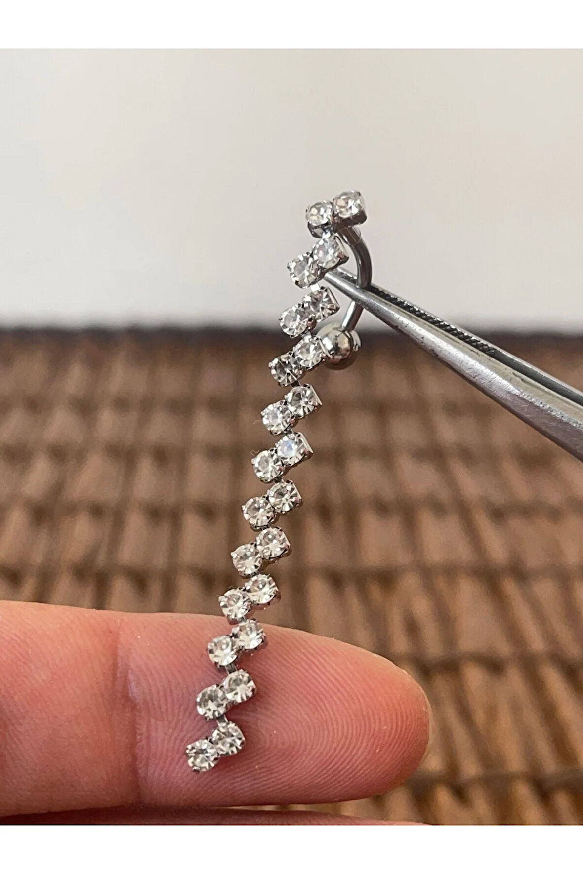 316 L Cerrahi Çelik Su Yolu Modeli Göbek Piercingi