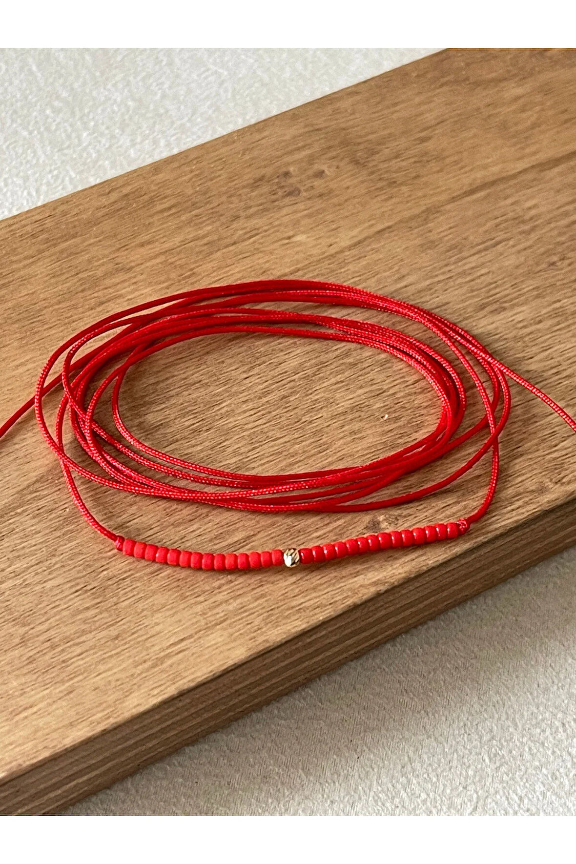 14 Ayar Altın Dorikalı Afgan Taşlı Şans Altın Halhal Altın Şans İpi