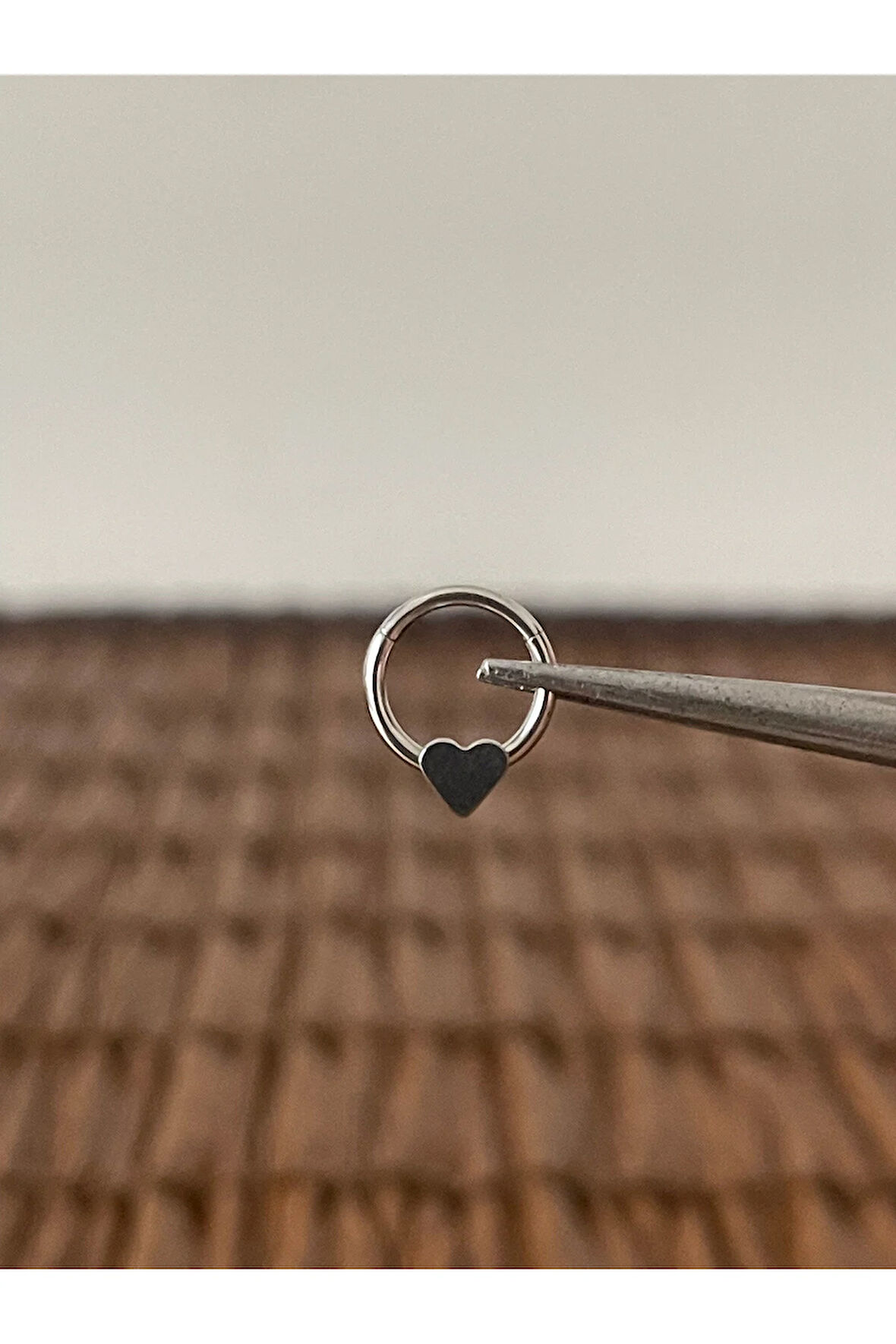 316 L Cerrahi Çelik Halka Piercing Kıkırdak Helix Tragus Piercingi