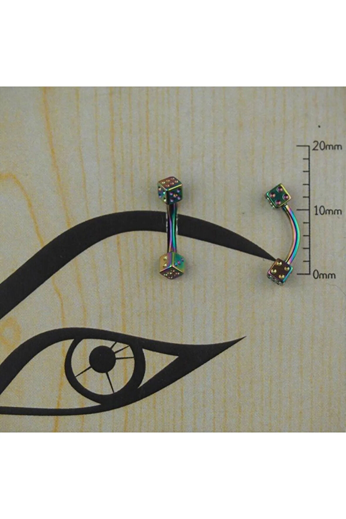 316 L Cerrahi Çelik Kaş Piercingi Kulak Snug Helix Kıkırdak Daith Conch Rook Tragus Piercing