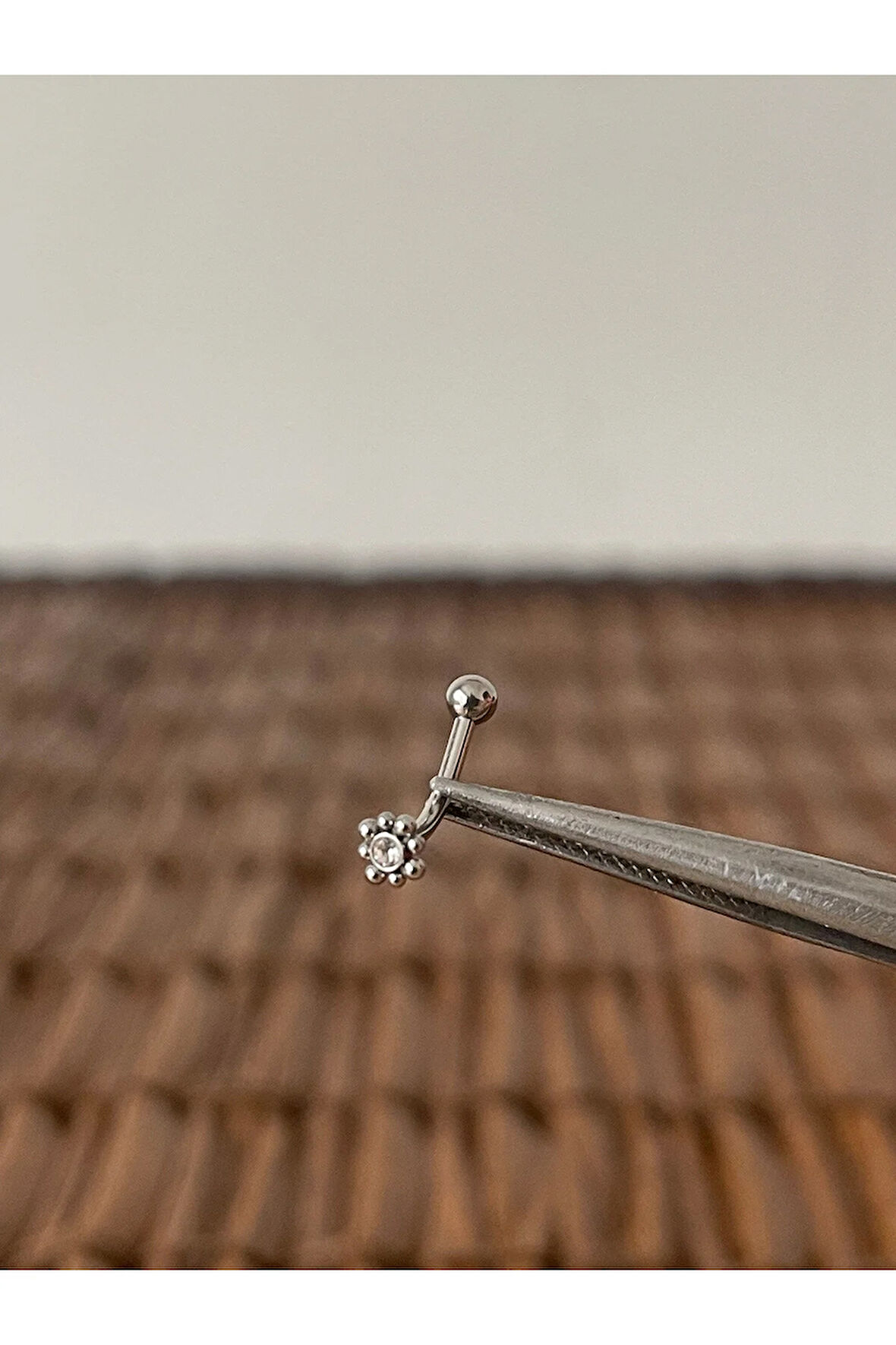 316 L Cerrahi Çelik Kaş Piercingi Kulak Snug Helix Kıkırdak Daith Conch Rook Tragus Piercing