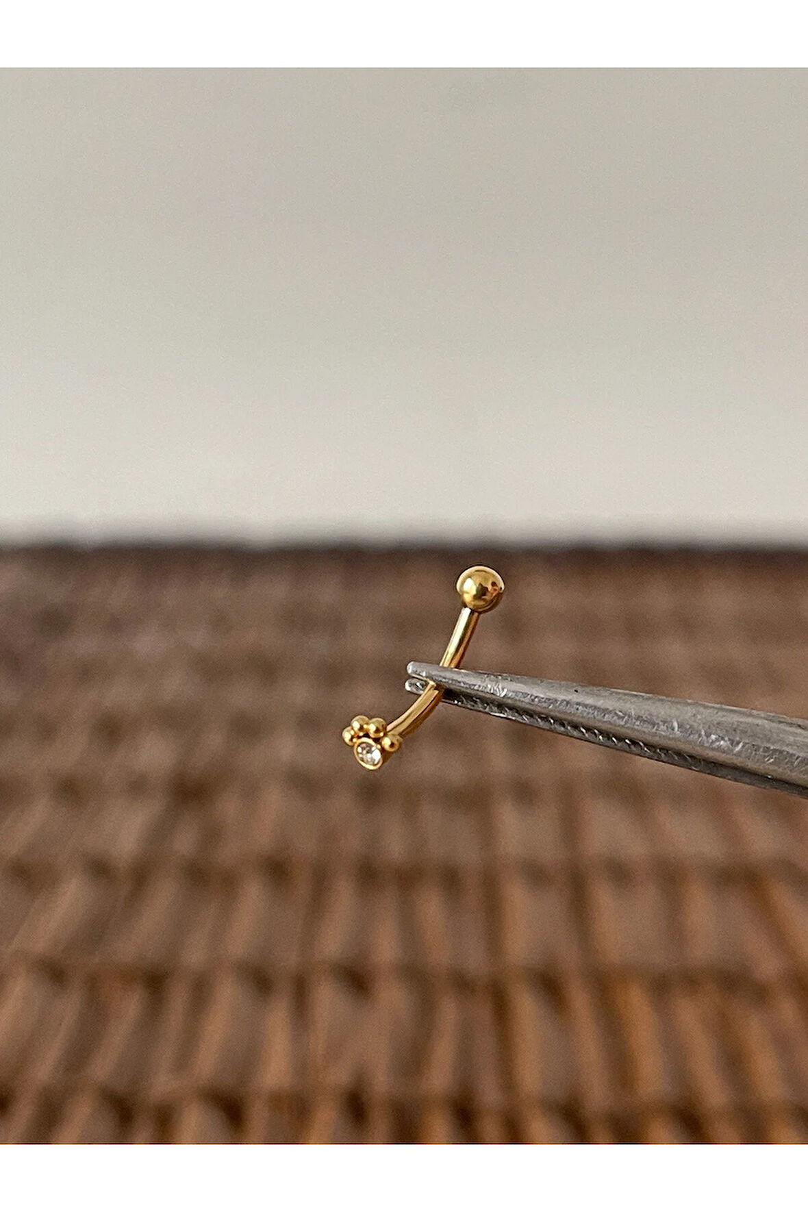 316 L Cerrahi Çelik Kaş Piercingi Kulak Snug Helix Kıkırdak Daith Conch Rook Tragus Piercing