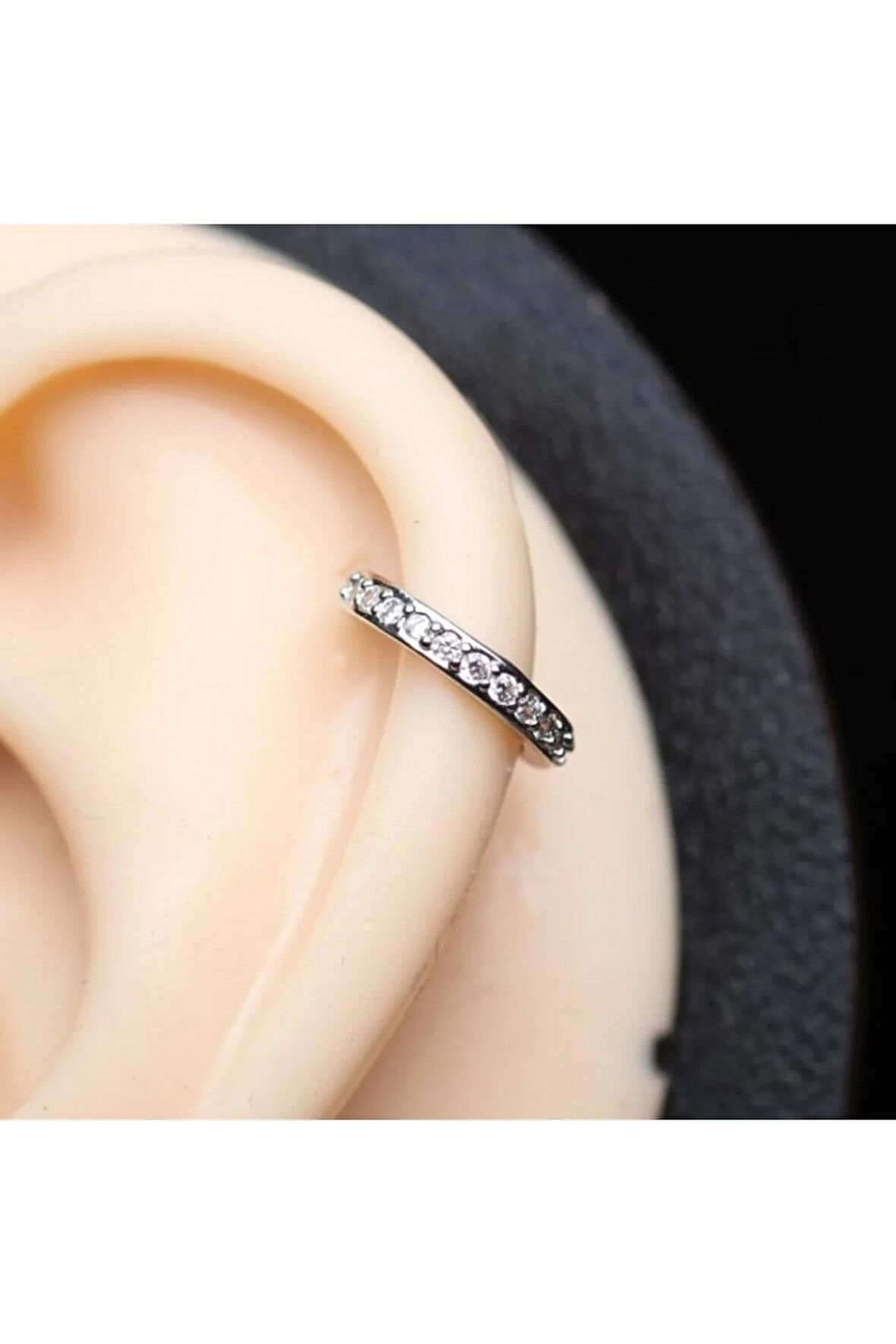 316 L Cerrahi Çelik Helix Kıkırdak (Helix) Tragus Daith Rook Snog Halka Piercing