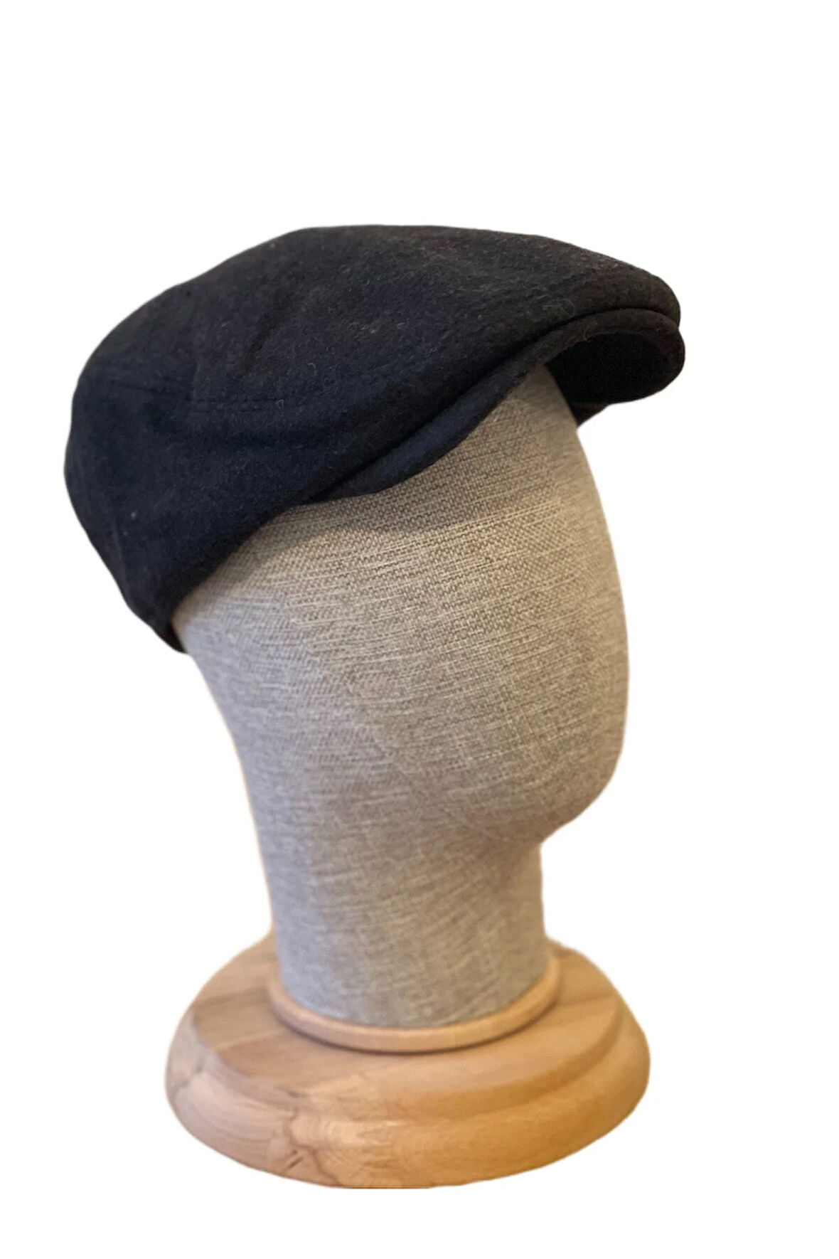 London Model Kışlık Kaşe Kumaş Unisex Kasket Şapka Standart Beden