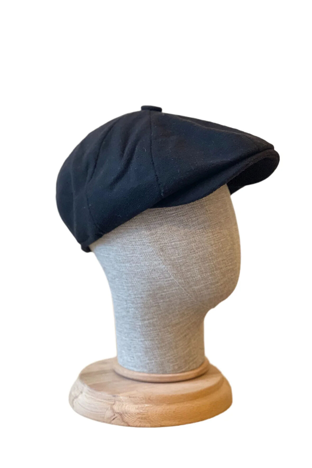 Standart Kışlık Yün Ingiliz Kasket Dökümlü Peaky Blinders Kasket Balıksırtı Kasket Arkası Lastikli