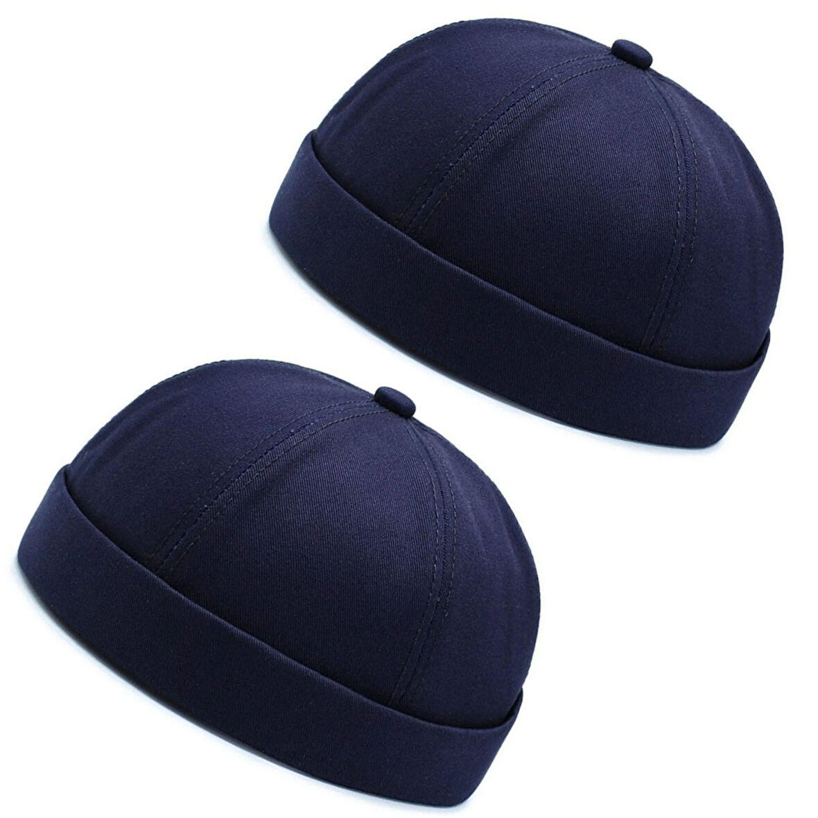 2 Li Set %100 Pamuk Cap Ayarlanabilir Docker Şapka Yazlık Takke Şapka Retro Şapka Takke Şapka