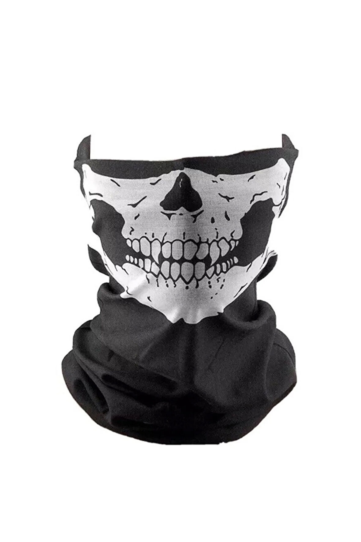 Buff Kuru Kafa İskelet Maske Motorcu Kar Maskesi Boyunluk Maske Baf Ağızlık Mask Buff