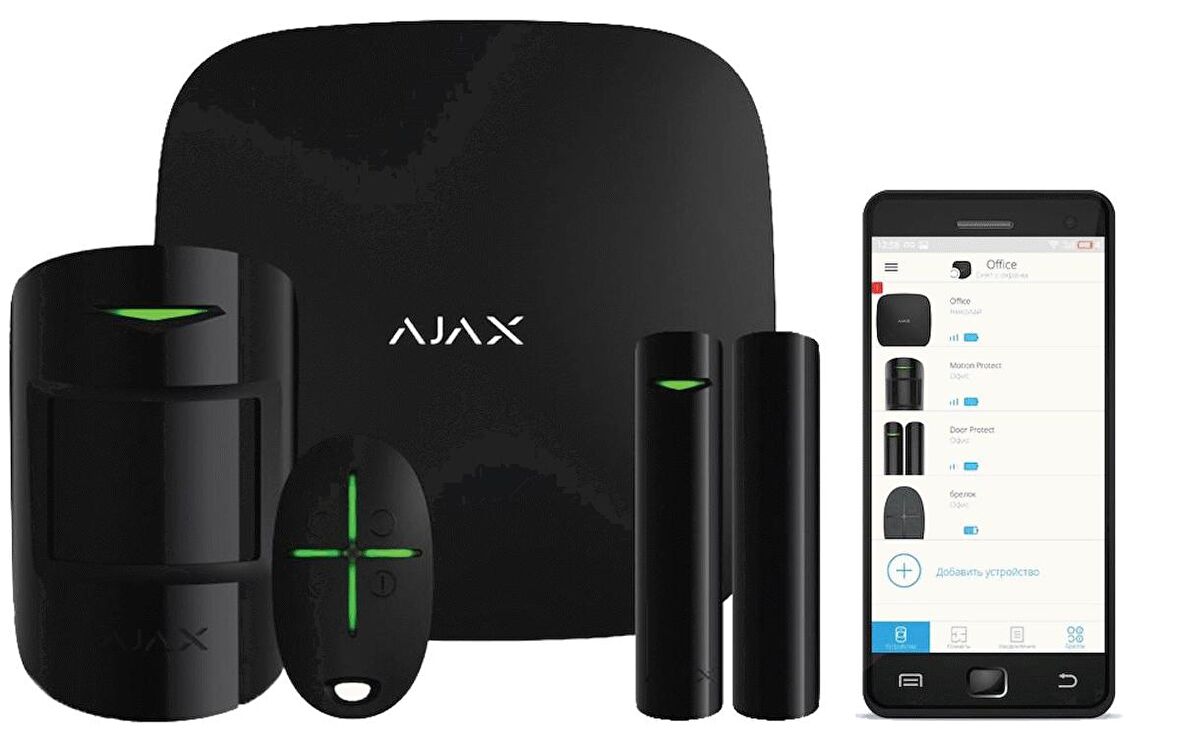 Ajax Starter Kit Plus Alarm Seti - Siyah