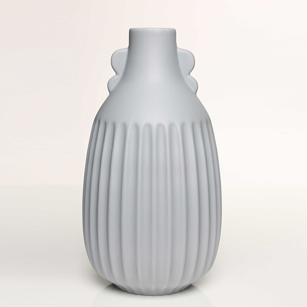 ANTIQUE GRİ VAZO ORTA 17*17*33 CM AK.JL0052