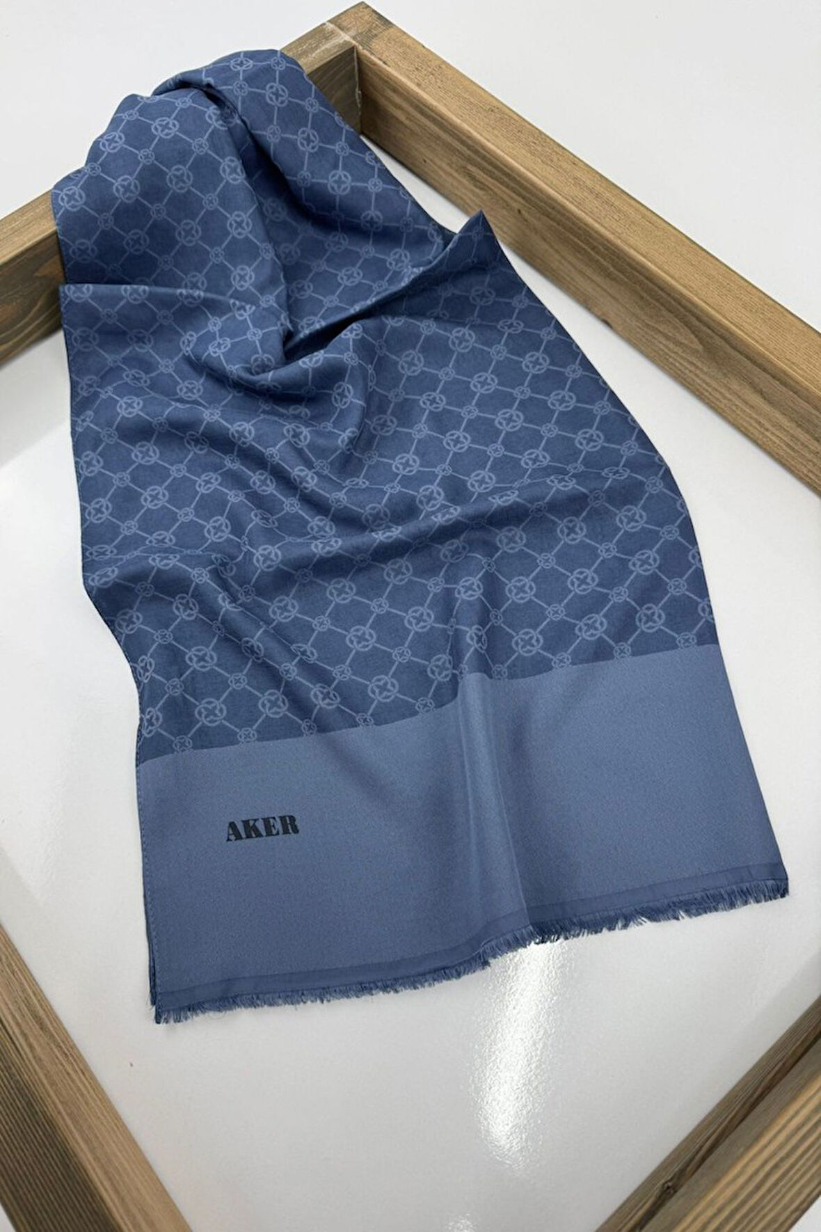 Aker Monogram Soft Pamuk Şal 1090100-922