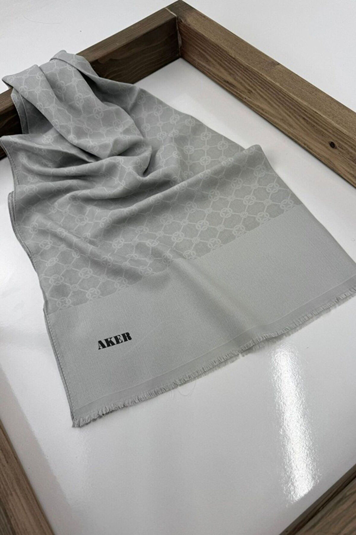 Monogram Soft Pamuk Şal 1090100-974