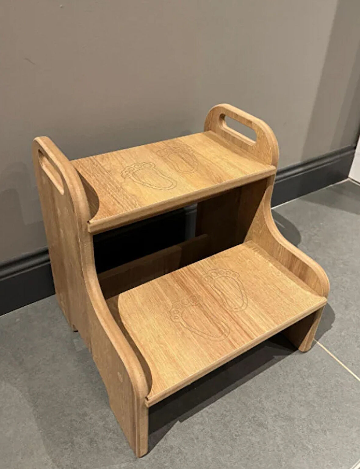 Montessori Basamak Tabure Çocuk Banyo Wc Lavabo Merdiven Yükseltici