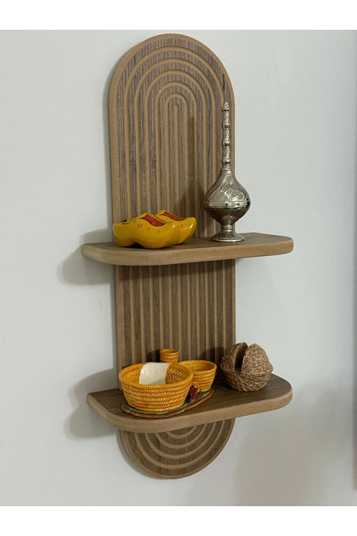 Dekoratif Duvar Rafı, Bohem Gökkuşağı iskandinav tarzı