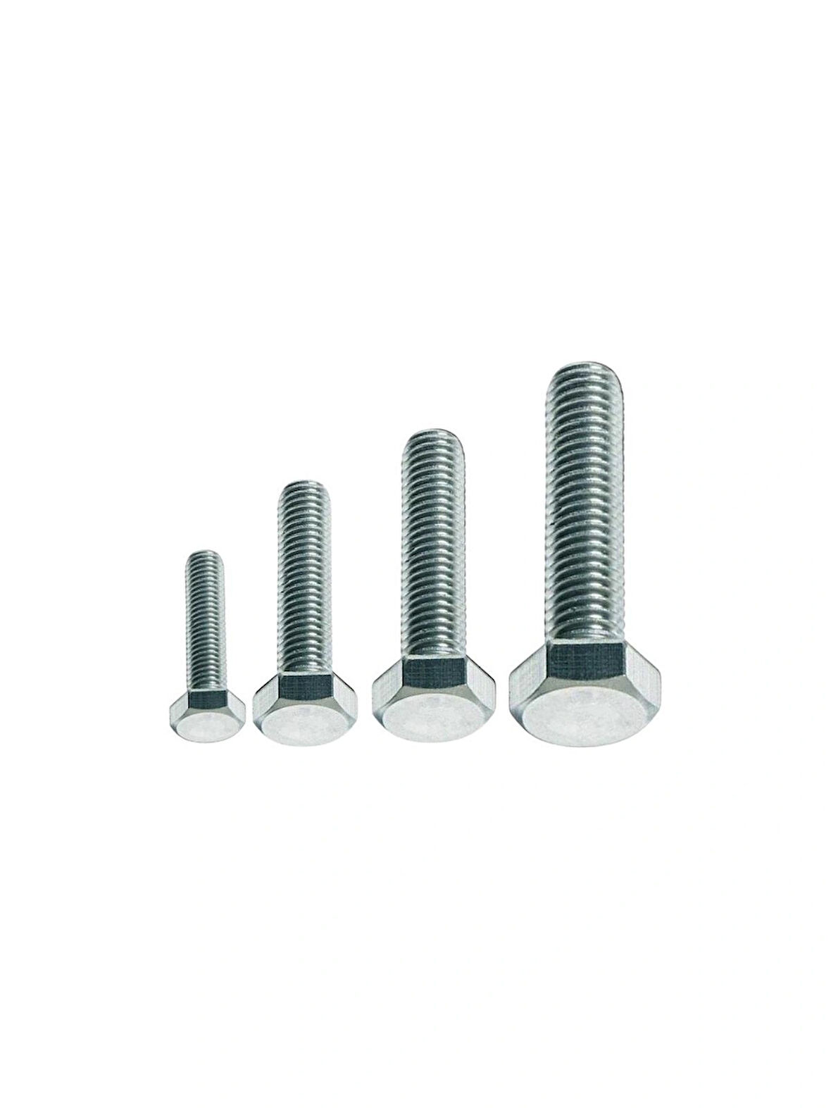 Akdeniz DIN933 M5*30 Mm Galv. Kaplamalı Cıvata 