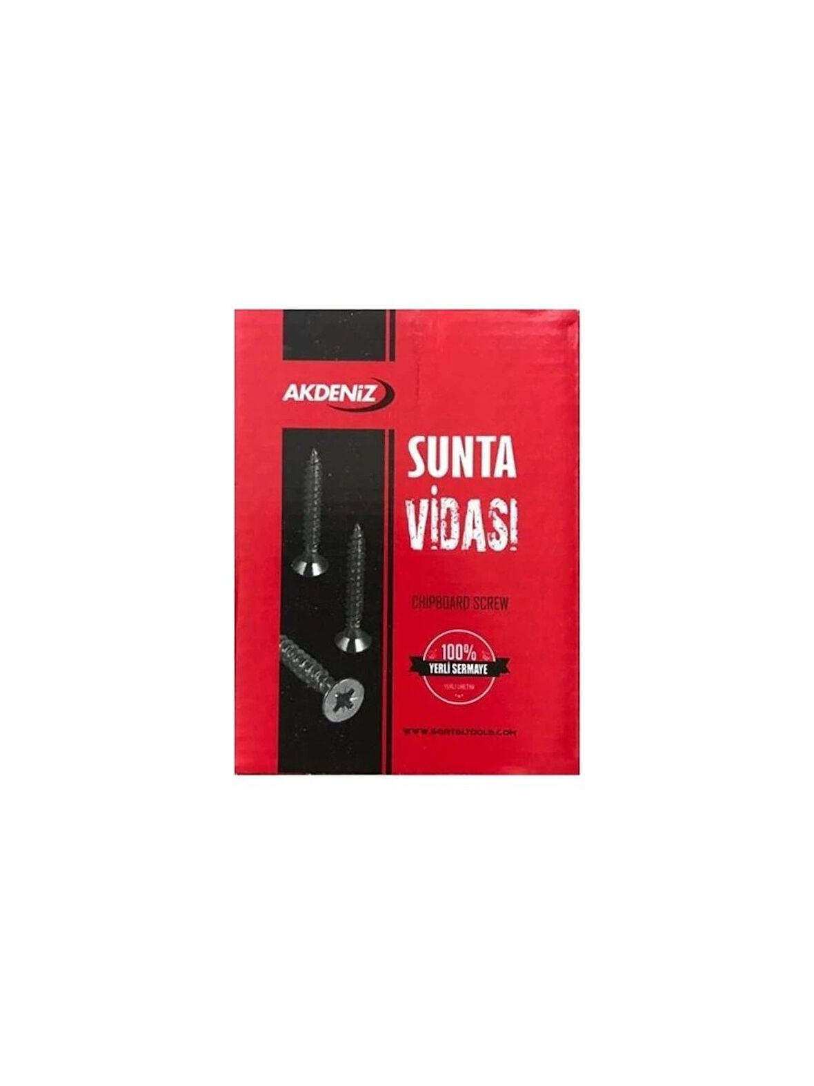 Akdeniz Sunta Vidası 4,5X50 Çinko 200 Adet